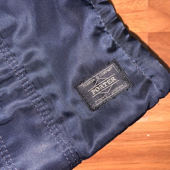 HEAD PORTER Japan Tanker Tote Bag Navy - Picture 12 of 13